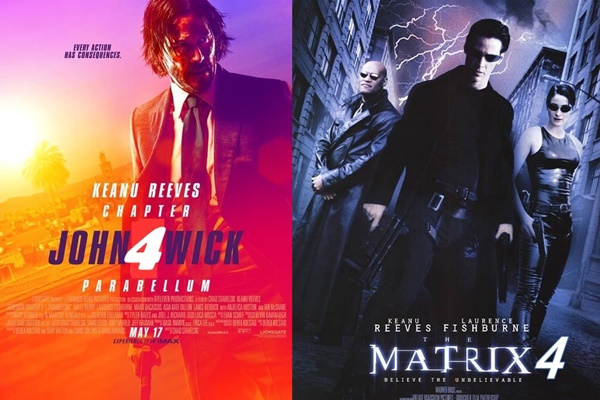 Keanu Reeves 'John Wick 4' + 'Matrix 4' Hits Theaters Same Day